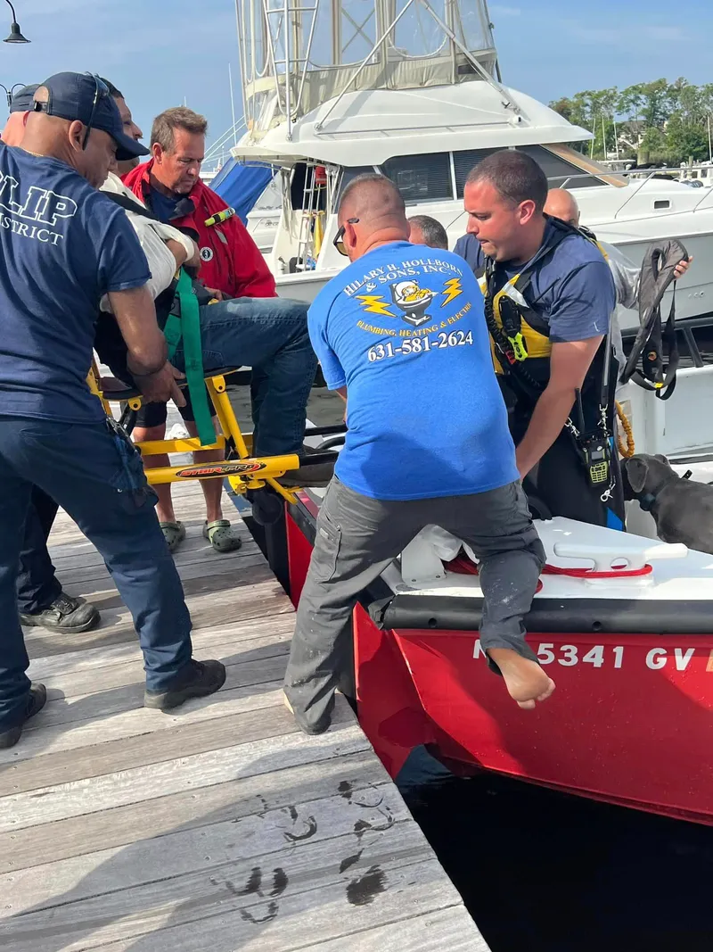 One person was killed, another injured in boat crash