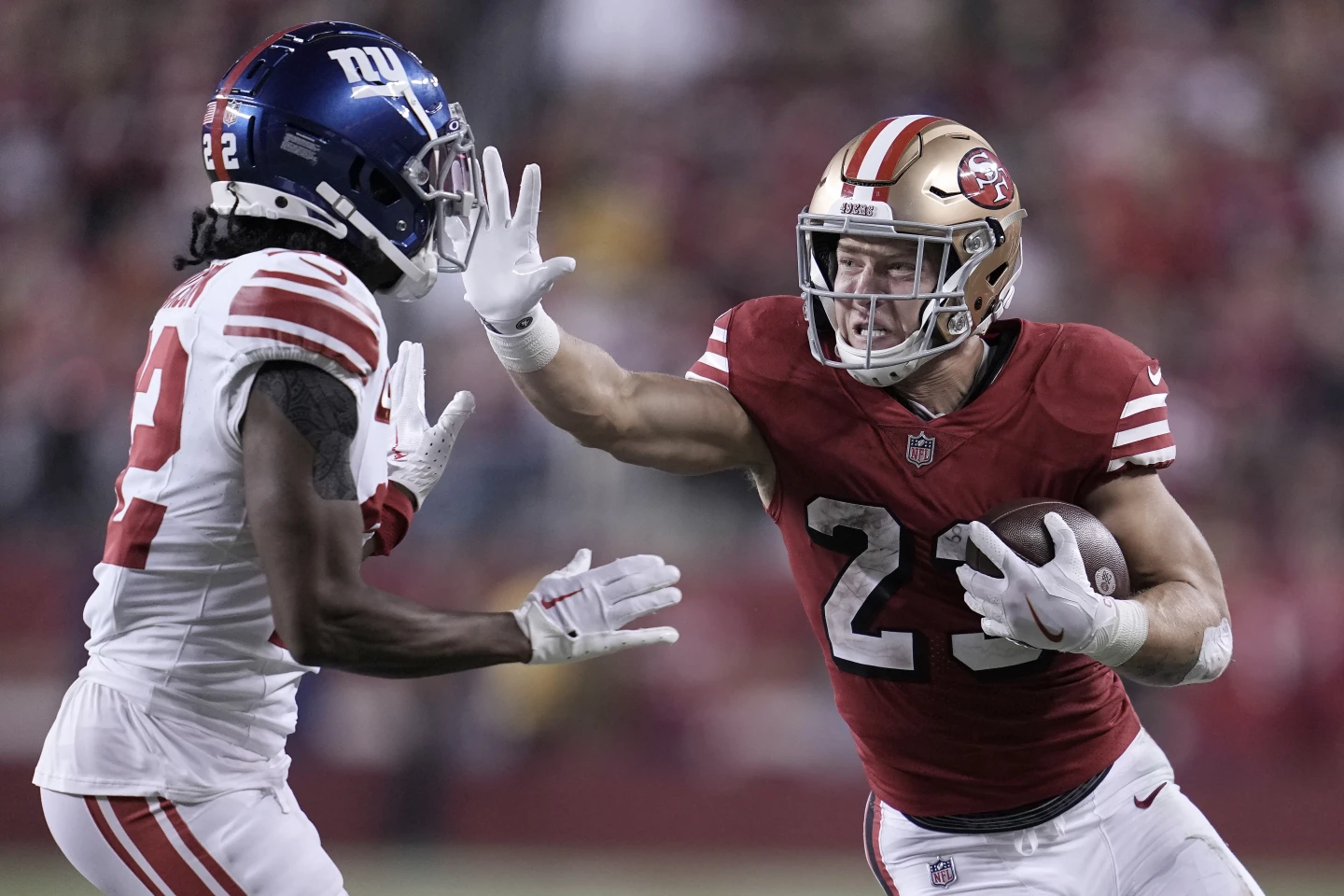 49ers beat the Giants 30-12