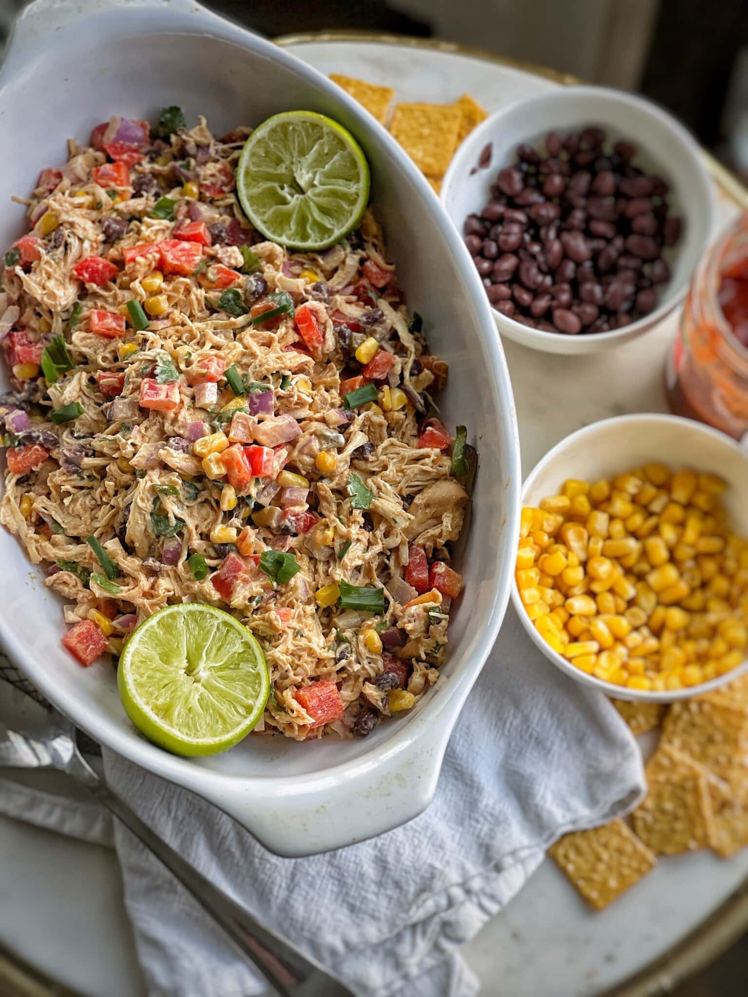 Lightened-Up Southwestern Inspired Chicken Salad