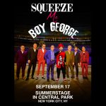 Enter To Win Tickets To See Squeeze and Boy George
