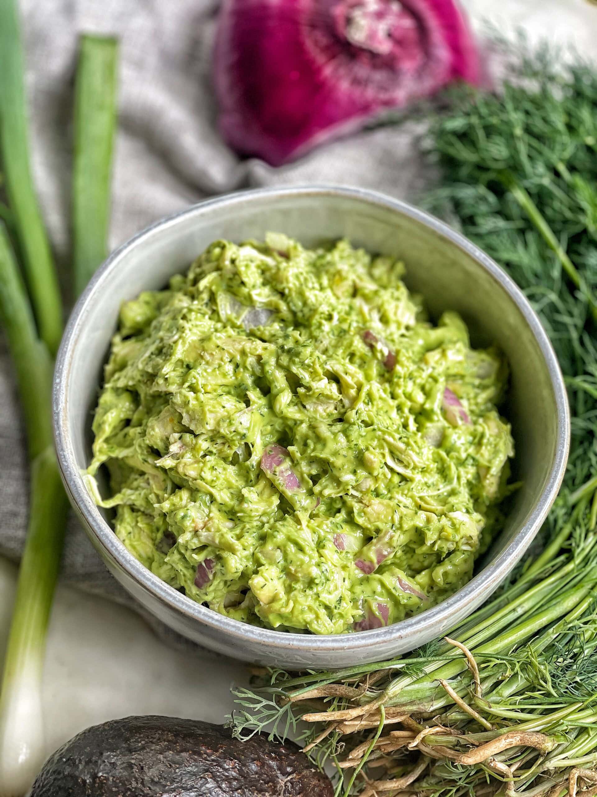 Healthy Green Goddess Salad