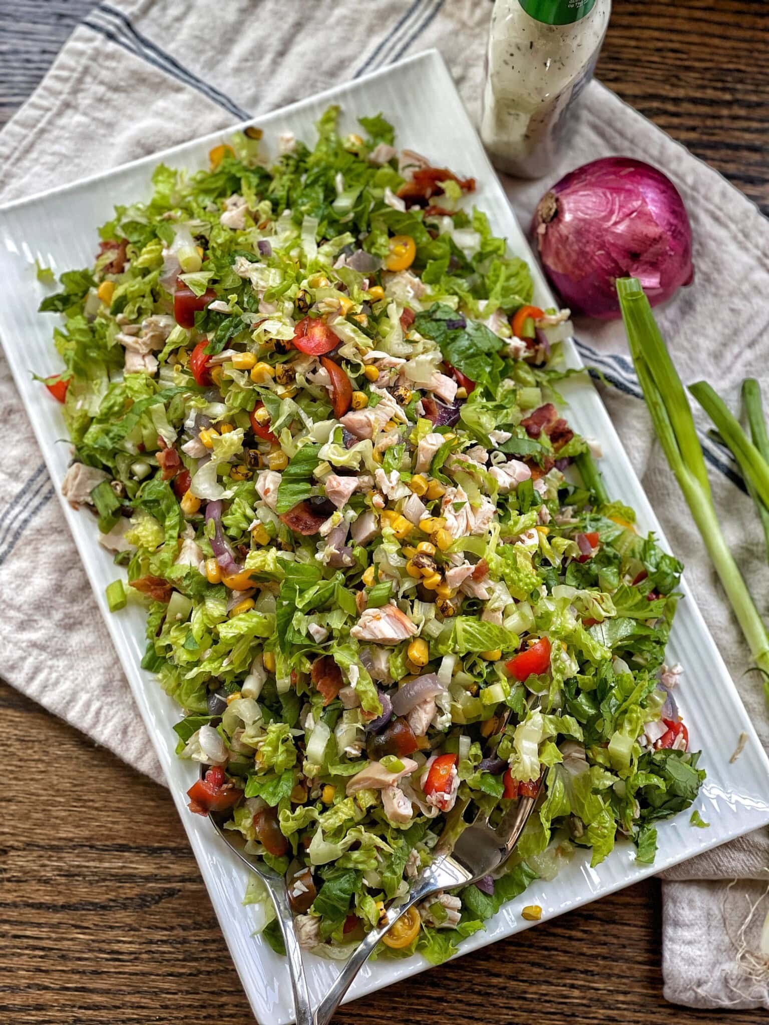 Chicken Bacon Chopped Salad