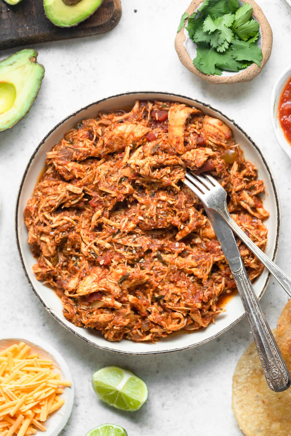 Slow Cooker Salsa Chicken