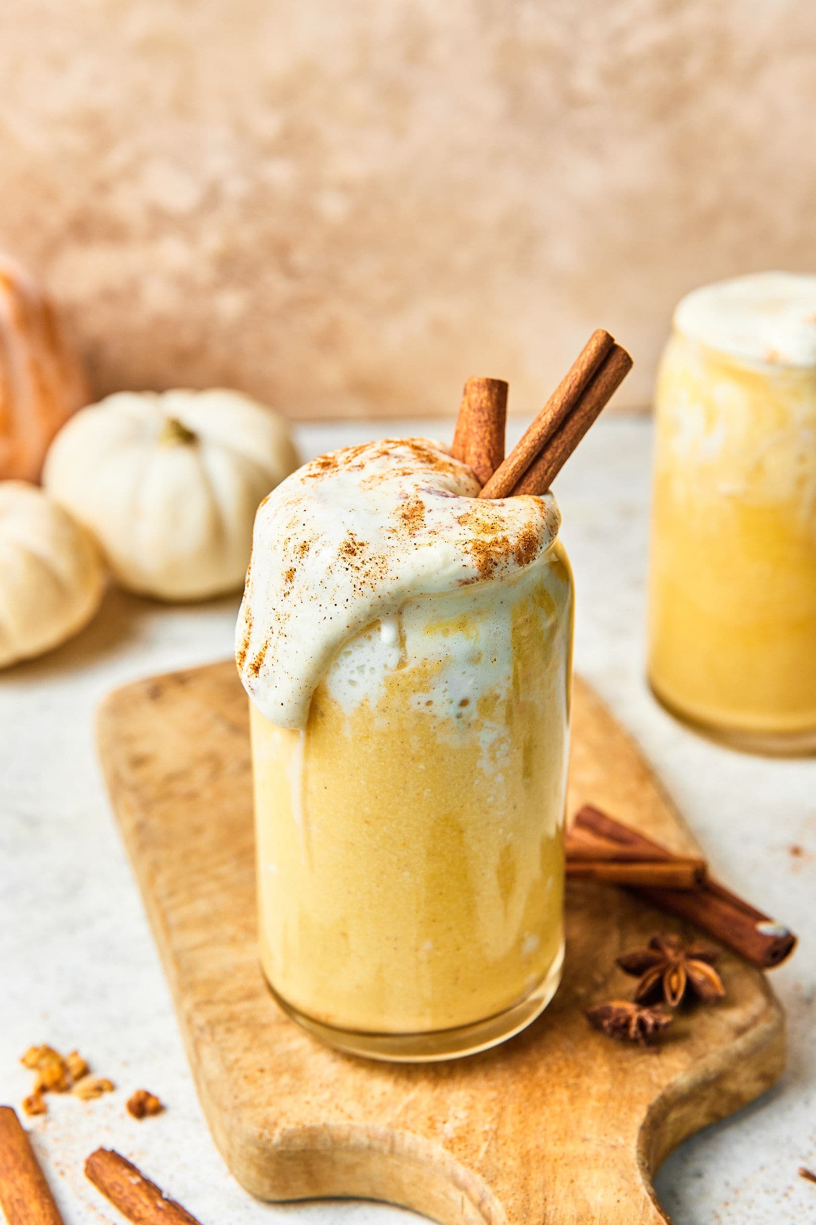 Healthy Pumpkin Spice Protein Smoothie