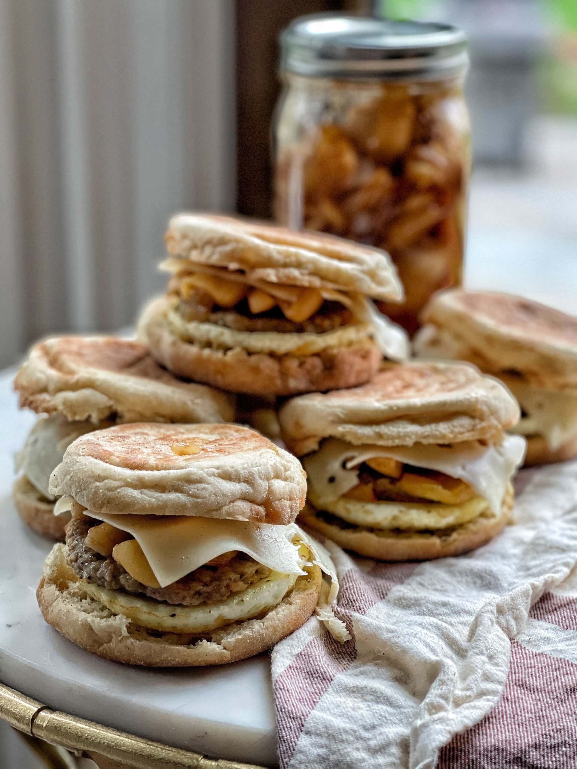 Healthy Fall Breakfast Sandwiches