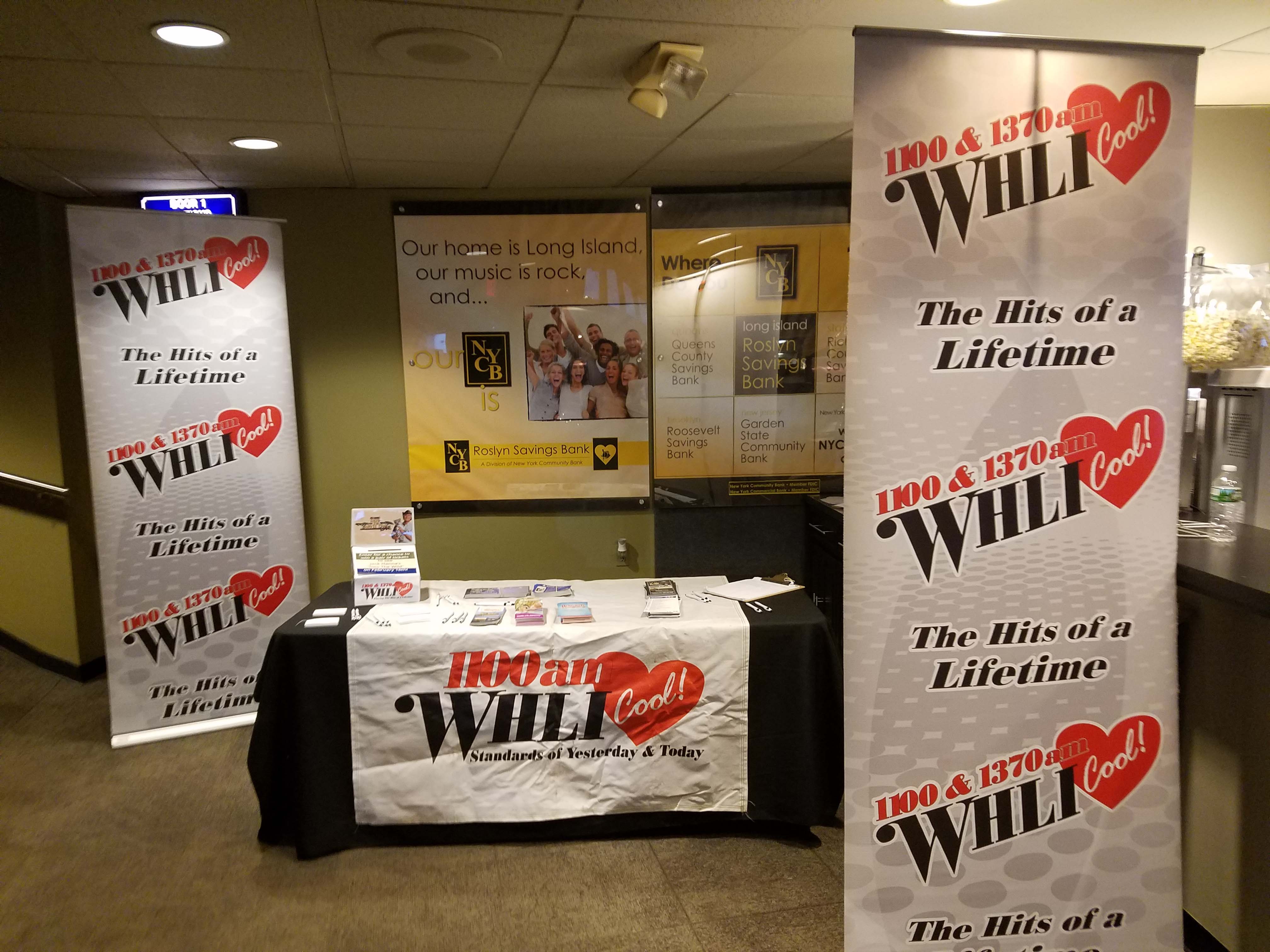 1100AM WHLI at Disco Fever