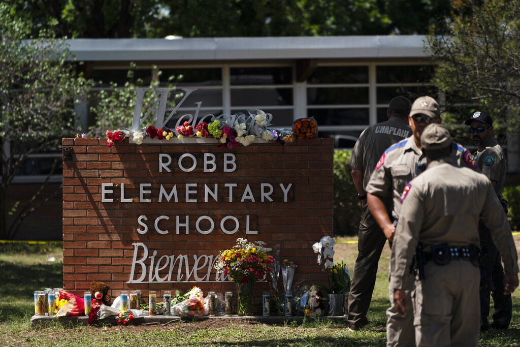 Onlookers urged police to charge into Texas school