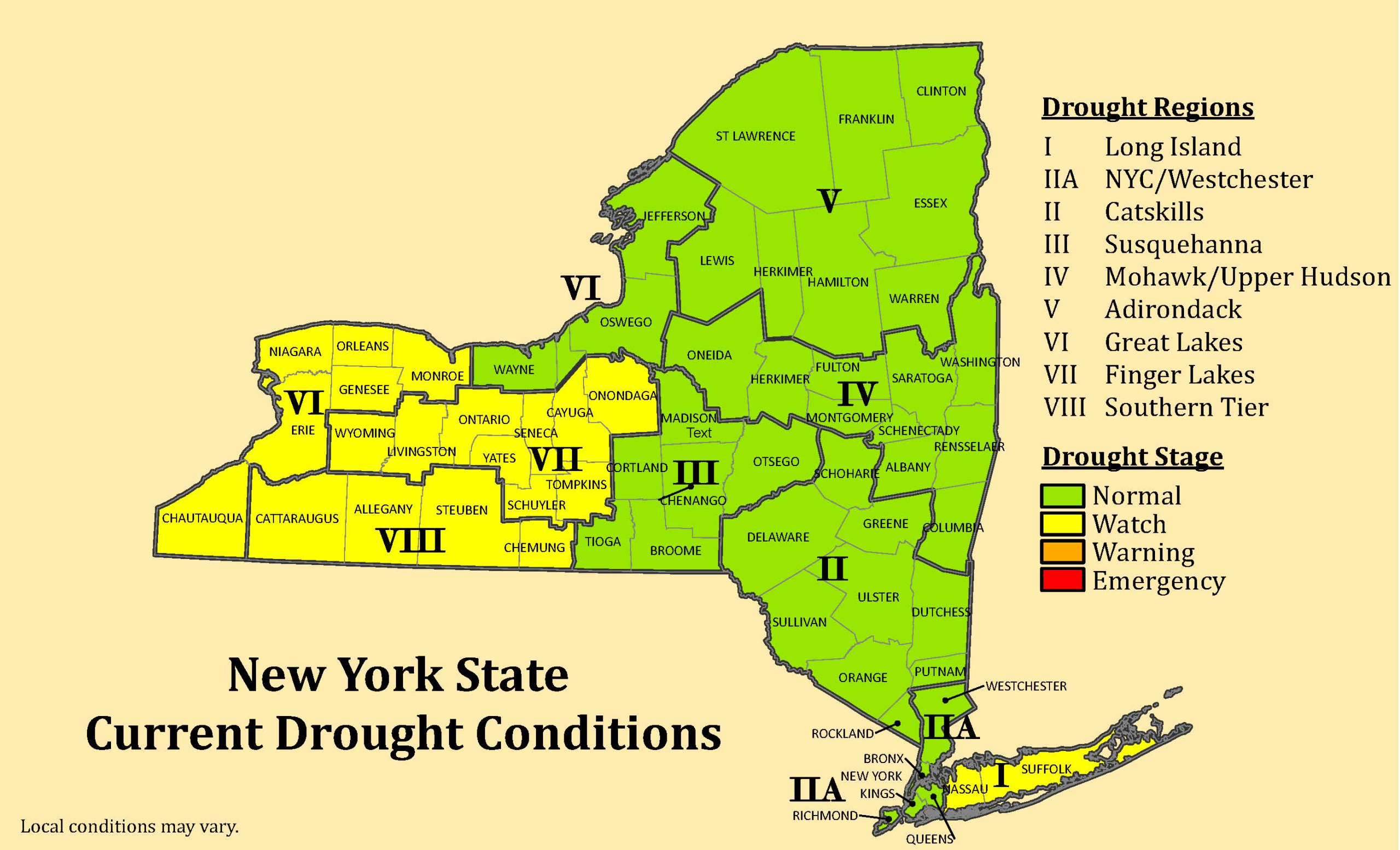 DEC issues Drought Watch for Long Island