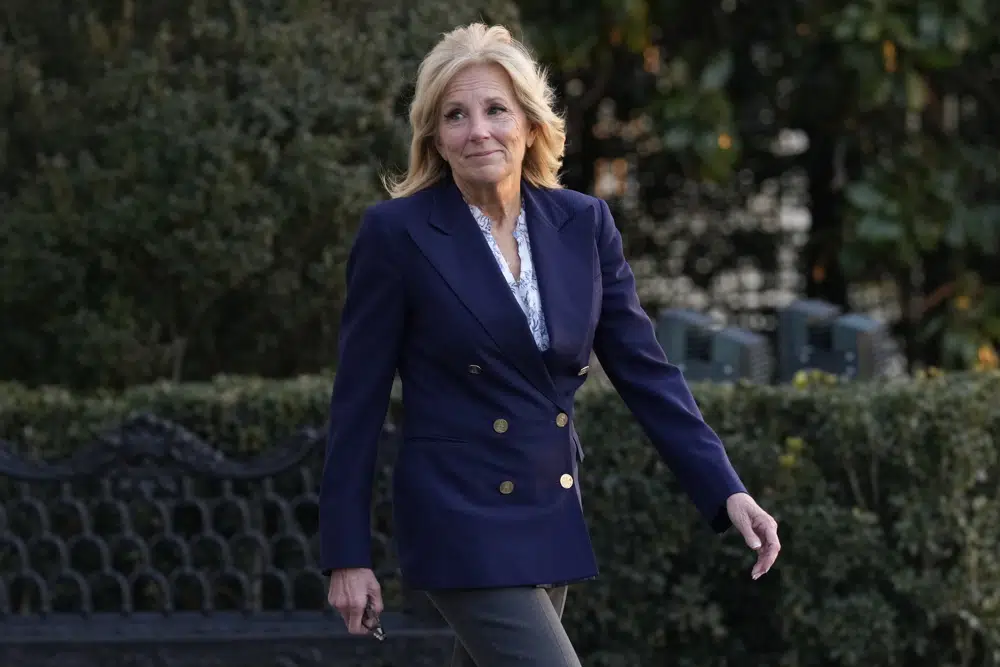 White House: Jill Biden has two cancerous lesions removed