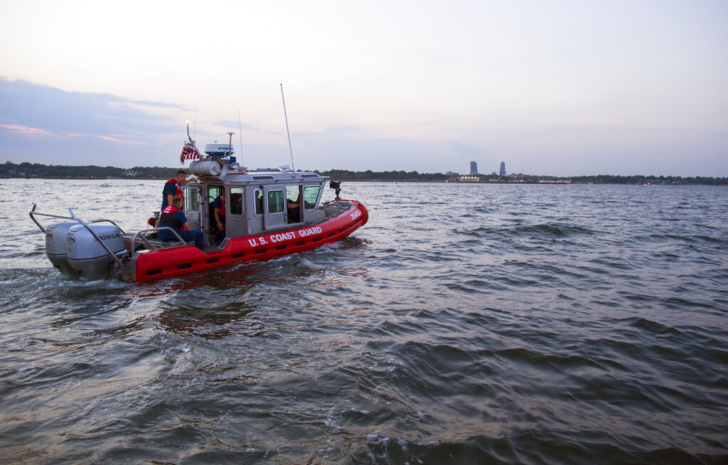 Suffolk police rescue man after his boat capsized