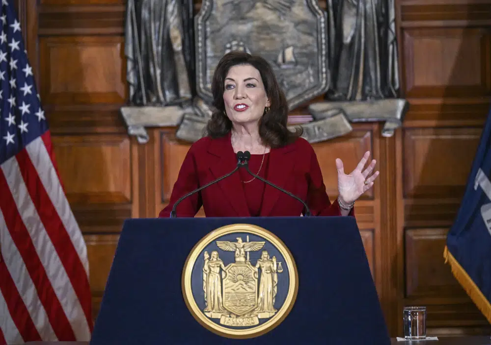 Hochul’s $227B budget helps NYC transit, migrant response