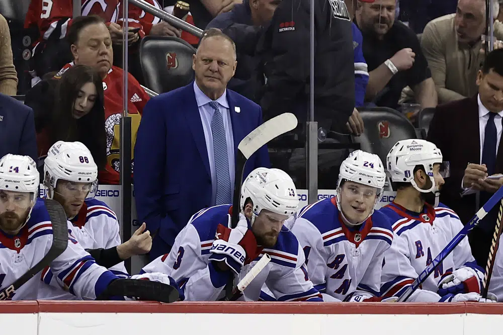 Rangers, coach Gerard Gallant part ways after 1st-round exit