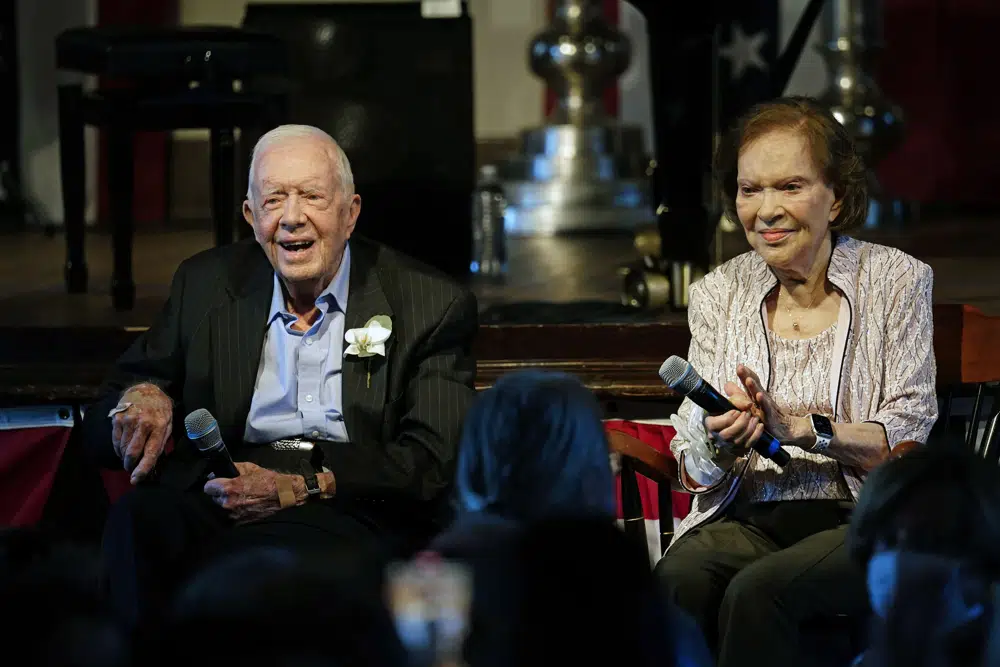 Former first lady Rosalynn Carter has dementia, The Carter Center says