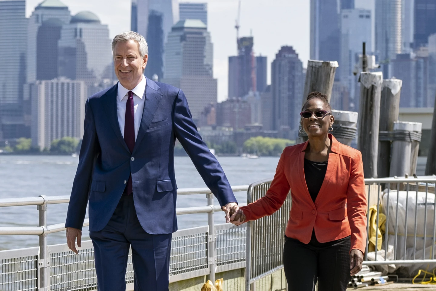 Former New York Mayor de Blasio and wife announce separation, but not divorce