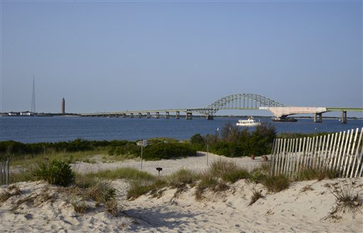 Man rescued after he fell off the Robert Moses Bridge
