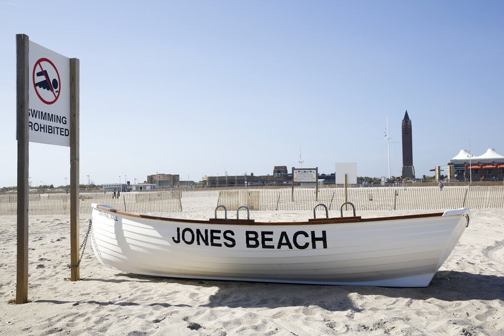 Four Rescued After Boat Capsizes Off Lido Beach