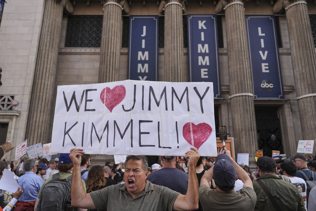 ABC ends Jimmy Kimmel’s suspension and his show will return Tuesday