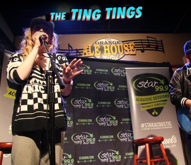 Star 99.9 Michaels Jewelers Acoustic Session: The Ting Tings