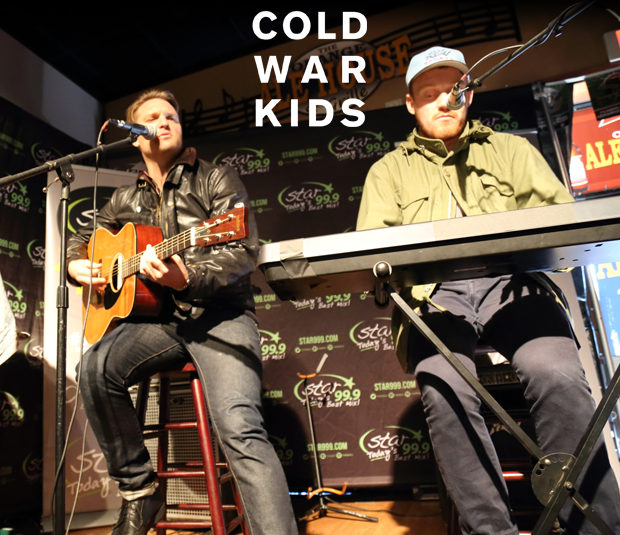 Star 99.9 Michaels Jewelers Acoustic Session: Cold War Kids