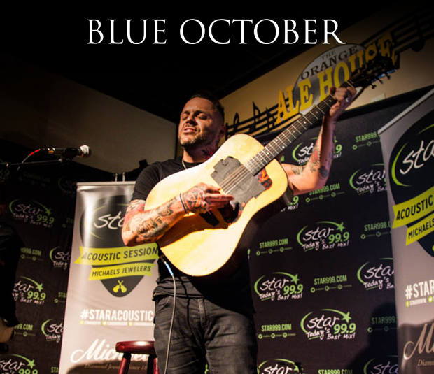 Star 99.9 Michaels Jewelers Acoustic Session: Blue October
