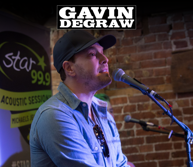 Star 99.9 Michaels Jewelers Acoustic Session: Gavin DeGraw