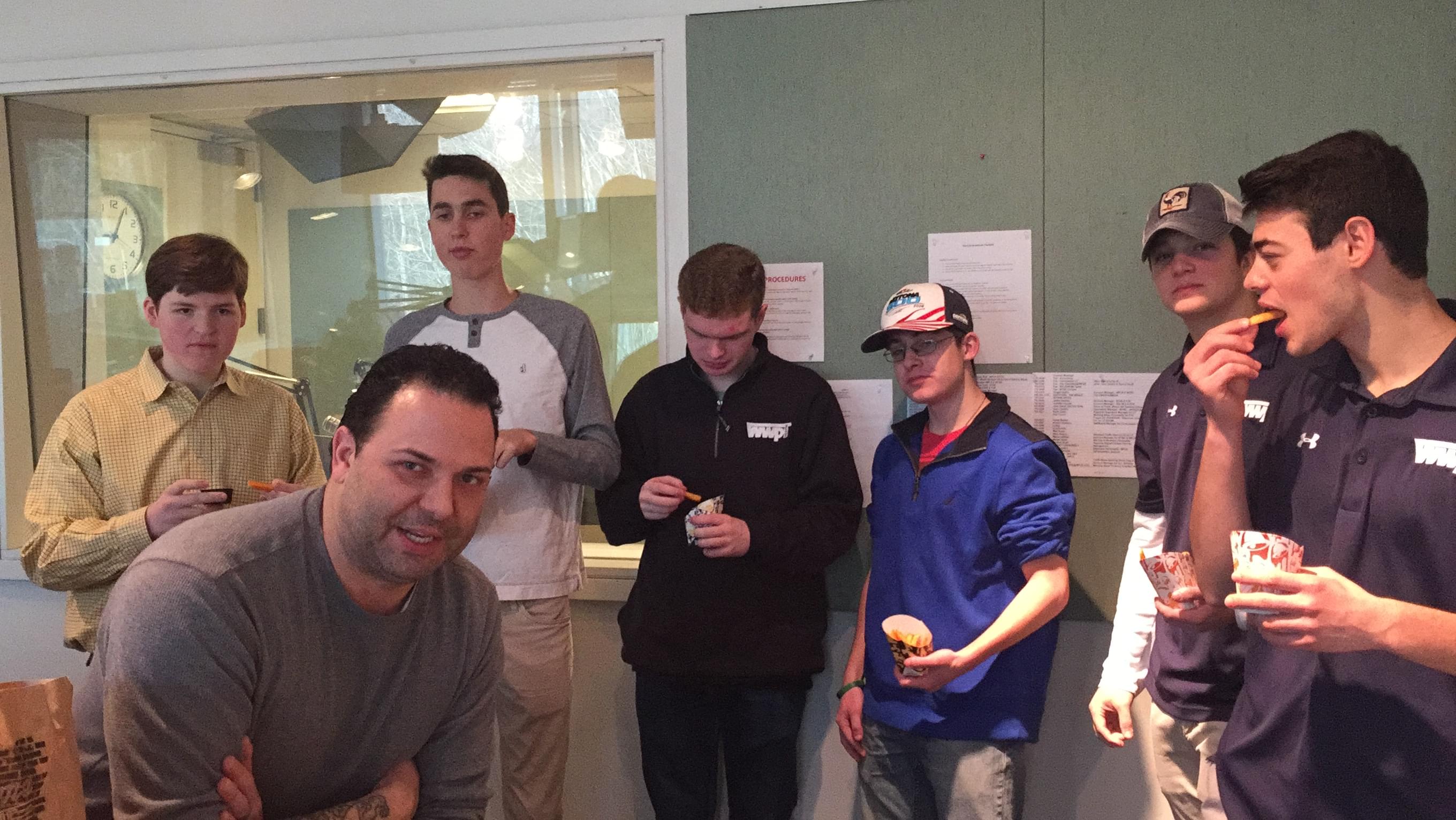 60 Seconds Behind the Scenes- The best high school radio station in the country and french fries!