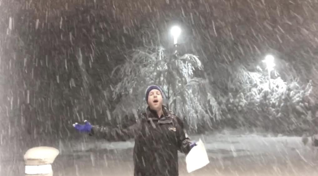 I tried To Sing ‘Do You Want to Build a Snowman?’ At The Height of Winter Storm Elsa