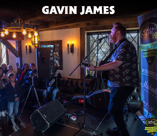 Star 99.9 Michaels Jewelers Acoustic Session with Gavin James