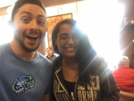 60 Seconds Behind the Scenes- Melody from Ansonia gets free coffee!