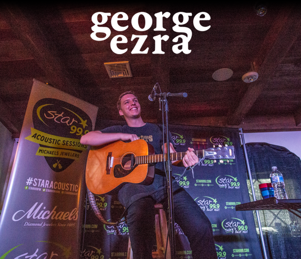 Star 99.9 Michaels Jewelers Acoustic Session with George Ezra