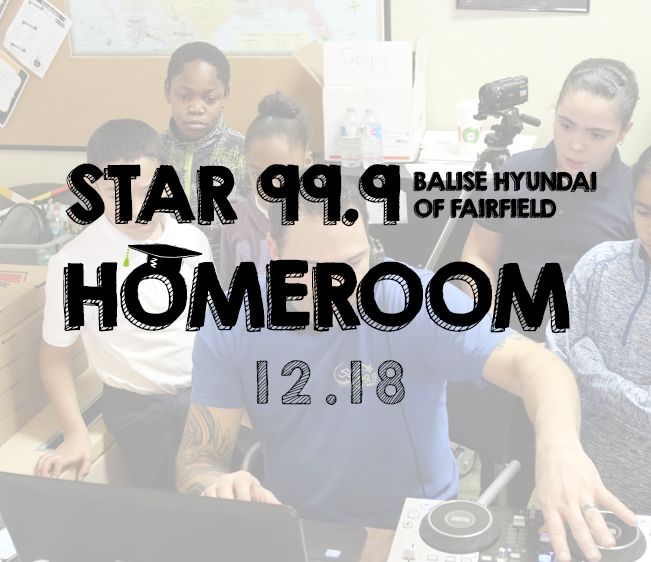 Star 99.9 Balise Hyundai of Fairfield Homeroom: December 2018