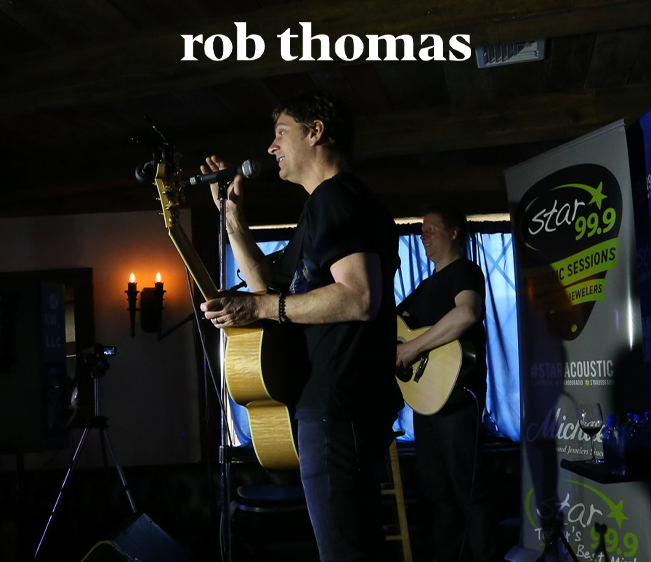 Star 99.9 Michaels Jewelers Acoustic Session with Rob Thomas