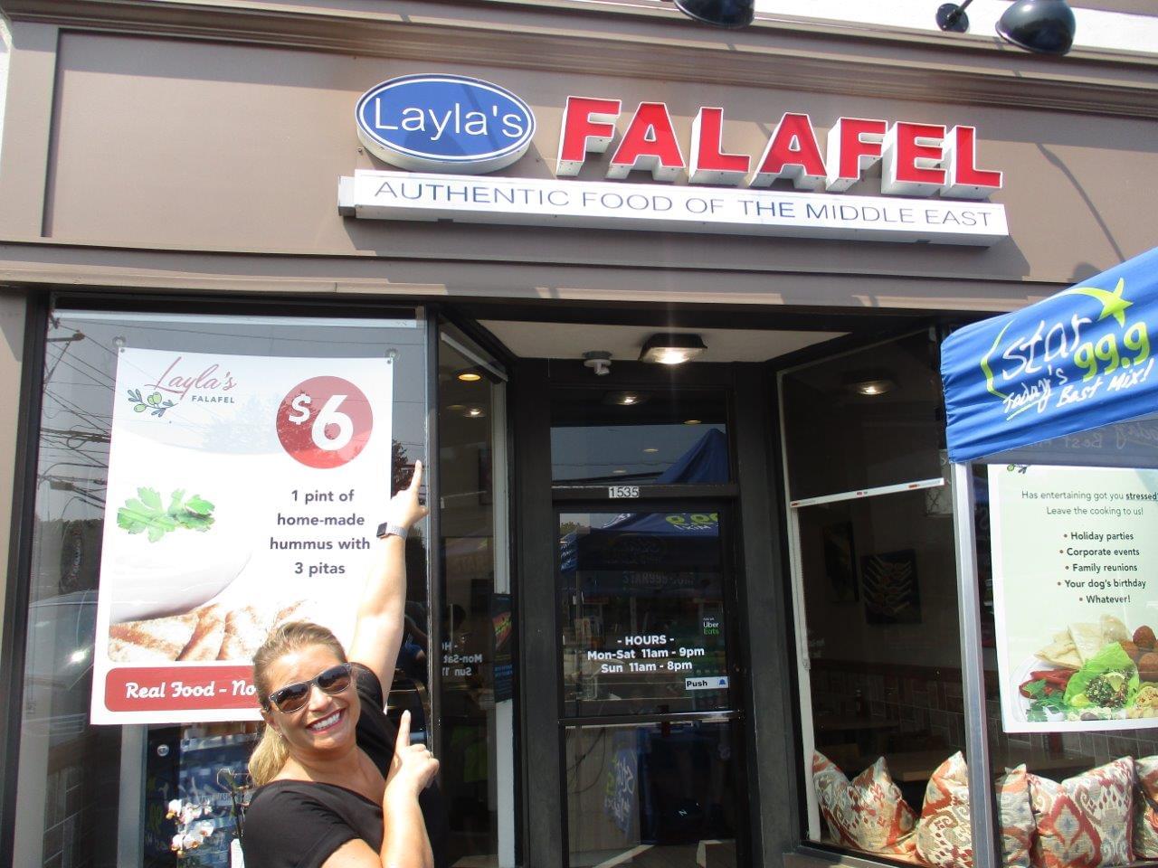 Layala’s Falafel 7/27/19