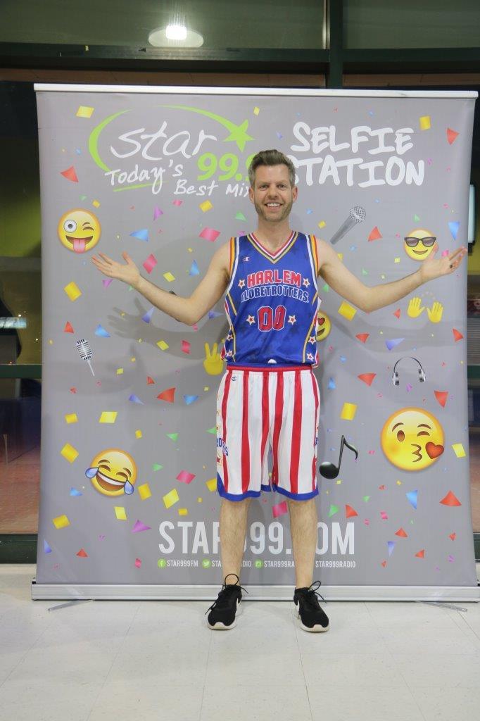 Kevin Begley & The Harlem Globetrotters! 2/14/20