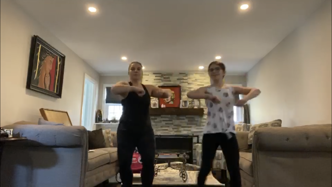 60 Seconds Behind the Scenes: Anna Teaches Zumba