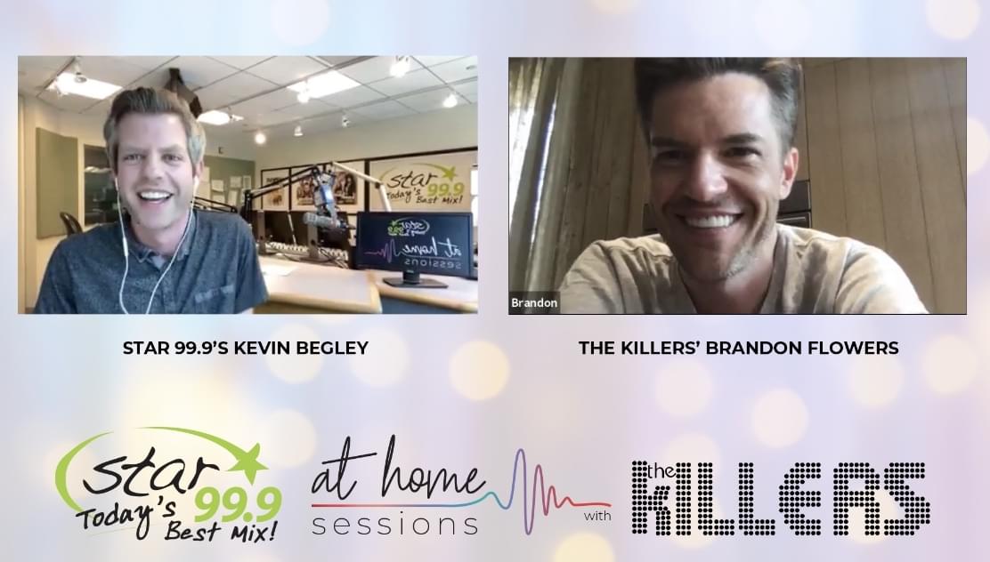 Star 99.9 At Home Session with Brandon Flowers of The Killers