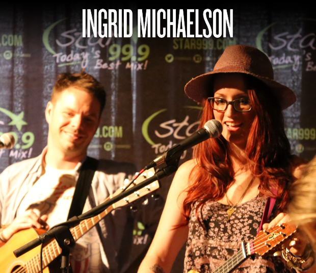 Throwback: Star 99.9 Acoustic Session with Ingrid Michaelson