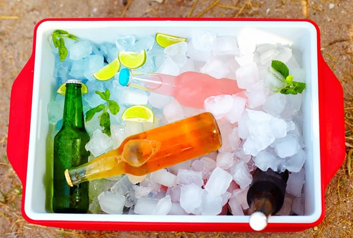 Tell Me Something Good: Cooler Full of Cold Drinks To Thank Delivery Drivers