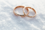 TELL ME SOMETHING GOOD: Couple braves blizzard to tie the knot