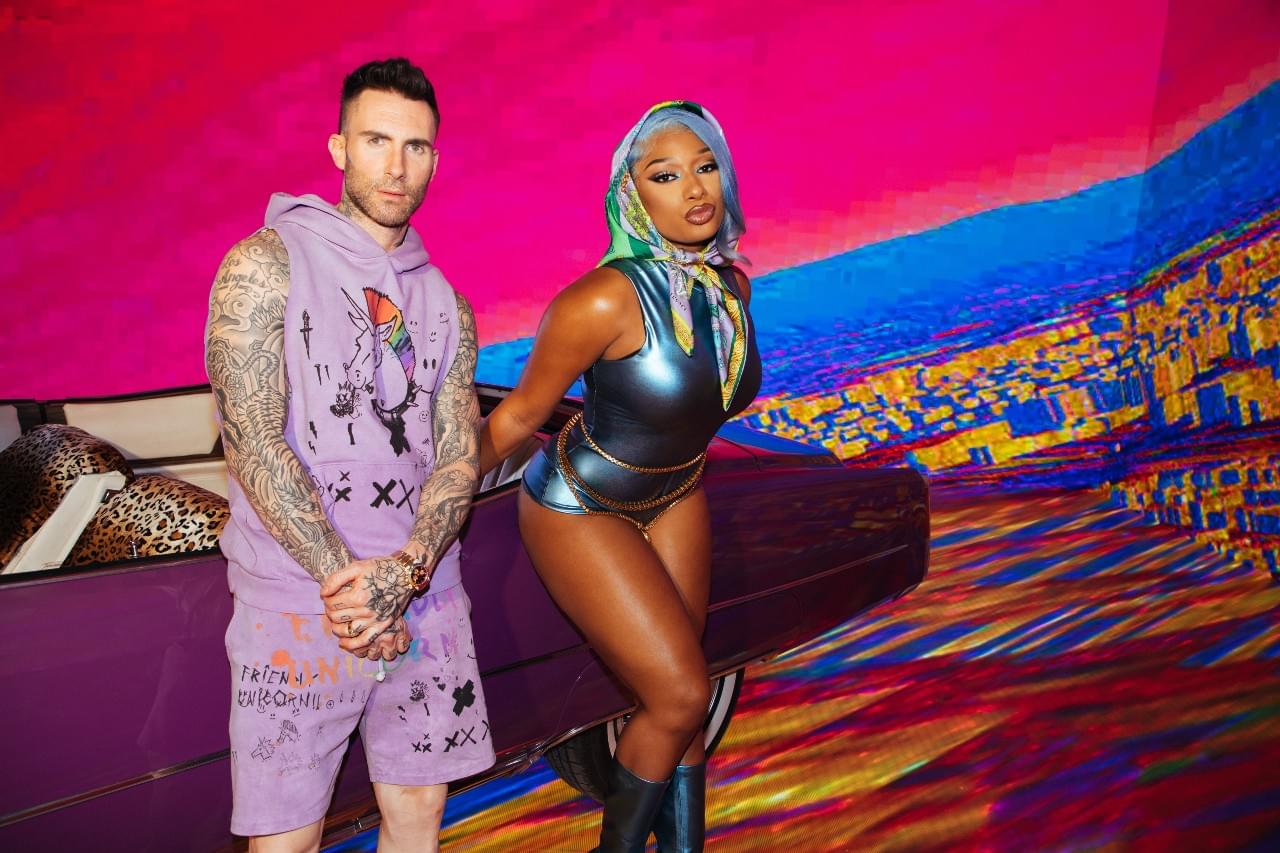 SHOOTING STARS COUNTDOWN Friday March 19 2021: Maroon 5 & Megan Thee Stallion Try To Climb To Number 1