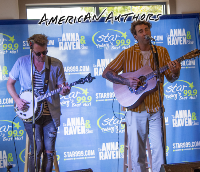 Star 99.9 Acoustic Session with American Authors