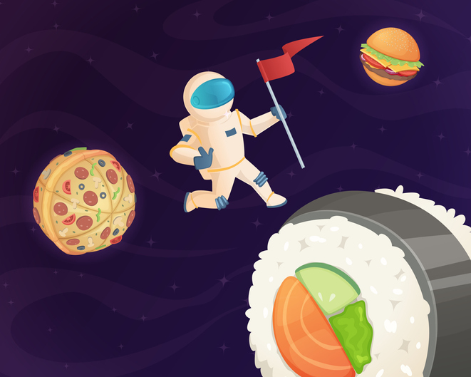 TELL ME SOMETHING GOOD: Very exciting food news from SPACE!