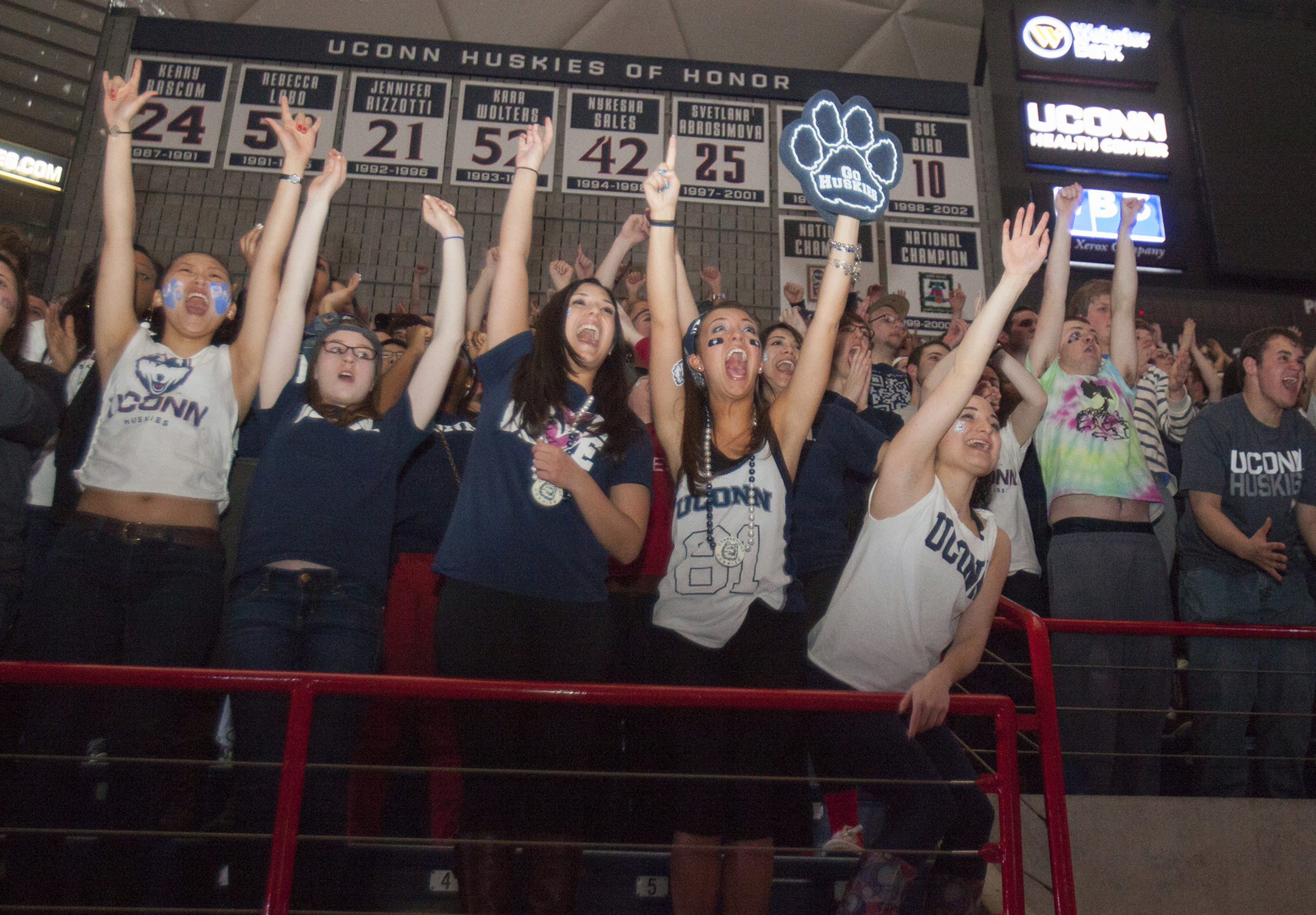 TELL ME SOMETHING GOOD: The only Connecticut school left in March Madness