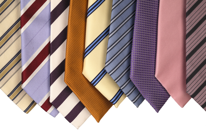 TELL ME SOMETHING GOOD: News anchor puts his enormous tie collection to good use