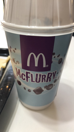 MUNDANE MYSTERIES: Why does the McFlurry have that square shaped spoon with the hole in it?