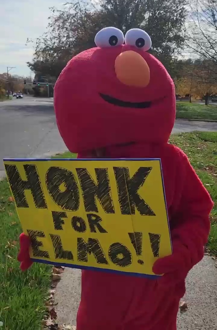 Honk For Elmo!