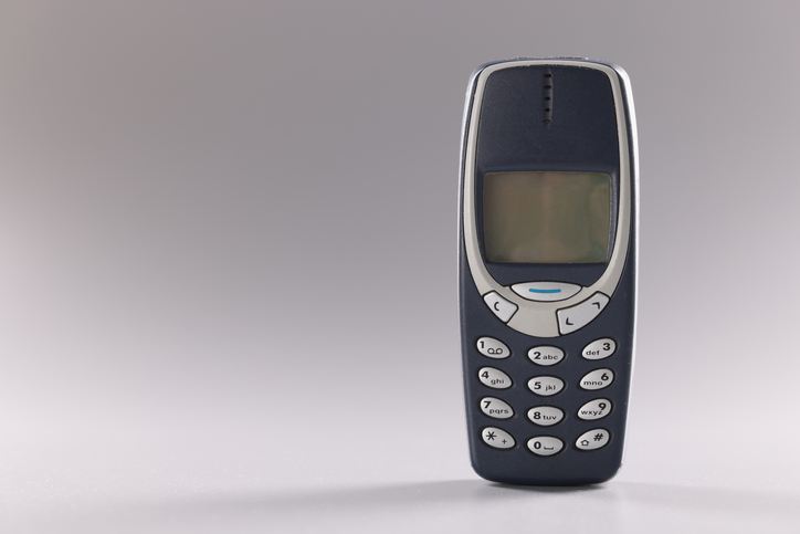 I SHOULD HAVE KNOWN THAT! In 1999 the most popular phone was the Nokia 3210. The phone came with this one game on it