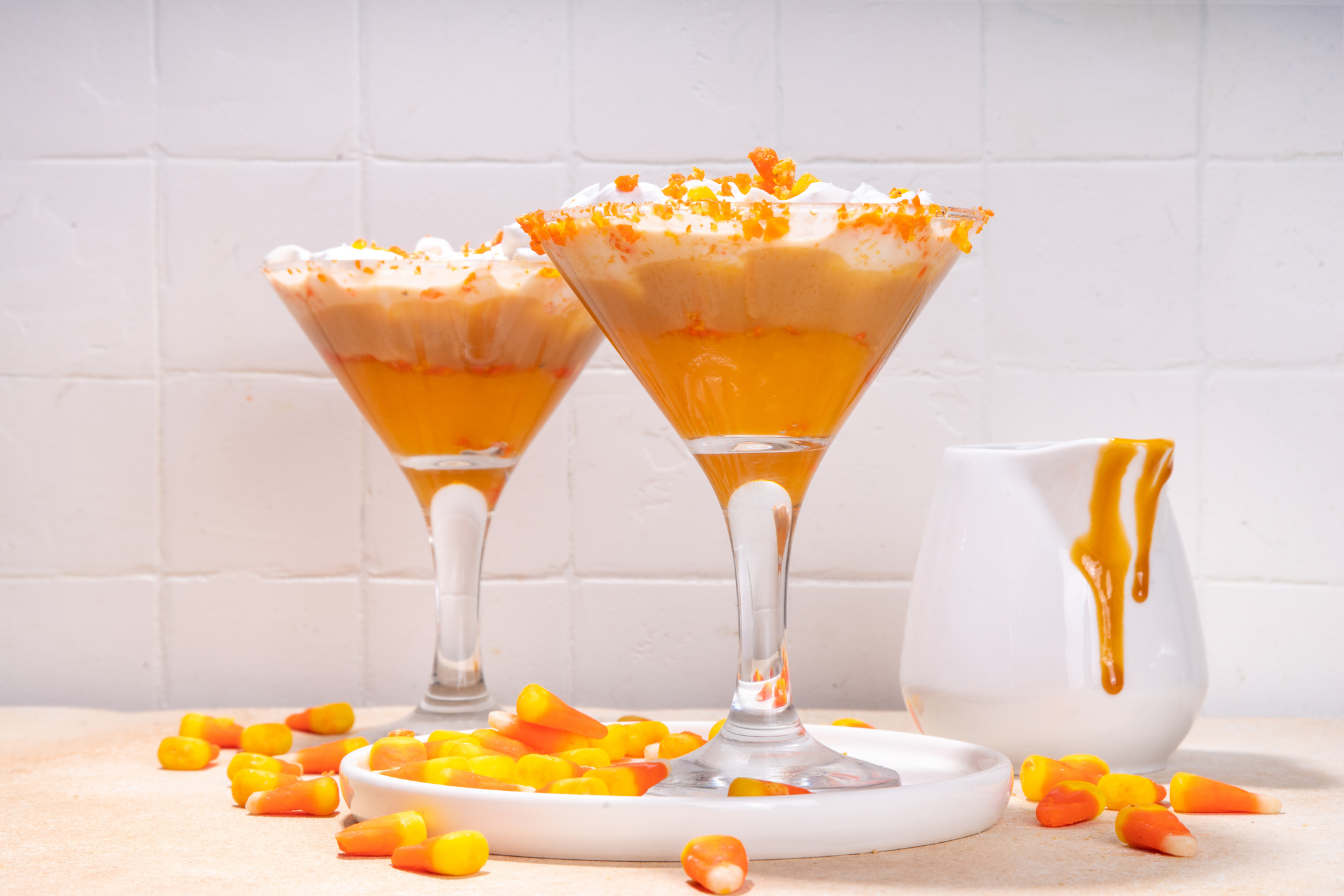 Candy Corn Martini With Chef Plum