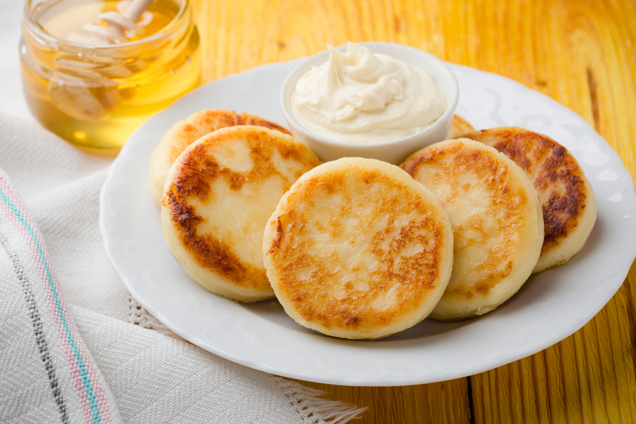 Cottage Cheese Pancakes