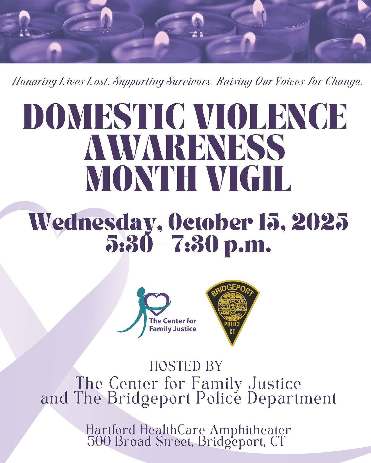 Annual Domestic Violence Awareness Month Vigil